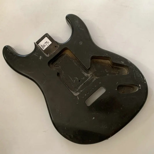 Black Basswood Guitar Body Fit Strat ST