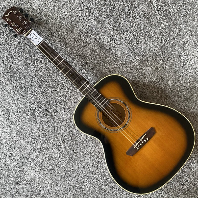 40 Inch Acoustic Guitar in Sunburst, Spruce Top Mahogany Body, Rosewoo