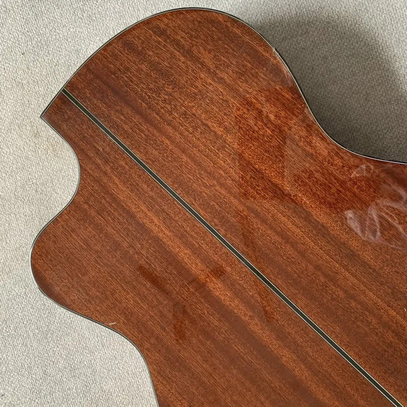 39" Folk Acoustic Guitar Mahogany Body DIY Project
