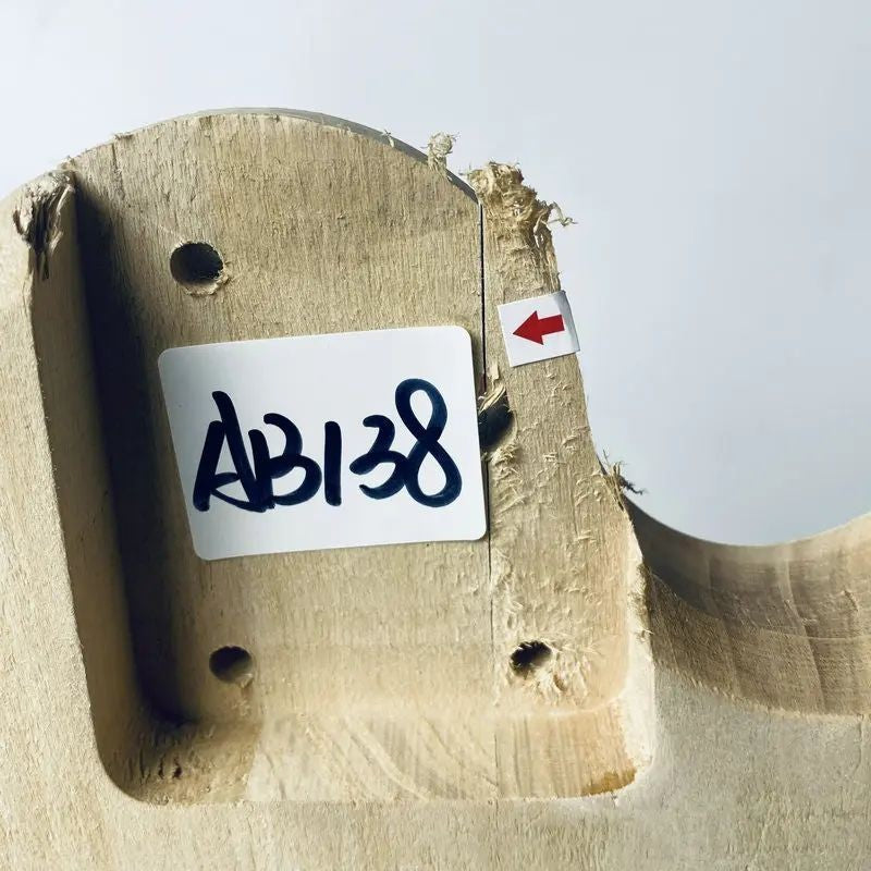 Unfinished Basswood Electric Bass Guitar Body DIY Project