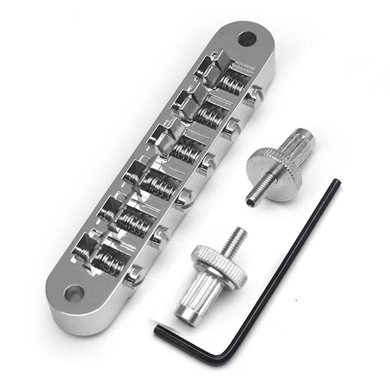 Adjustable Jazz Guitar Tune O Matic Bridge Fit Ibanez,Epiphone,Washbur