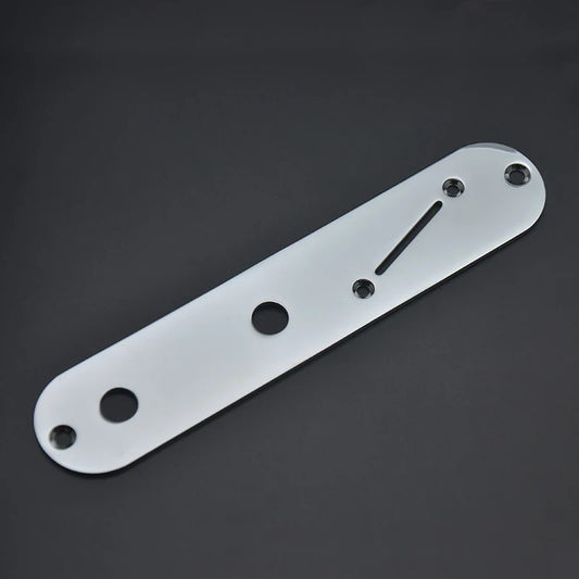 Chrome Angled Guitar Control Plate Panel Fit Telecaster Tele