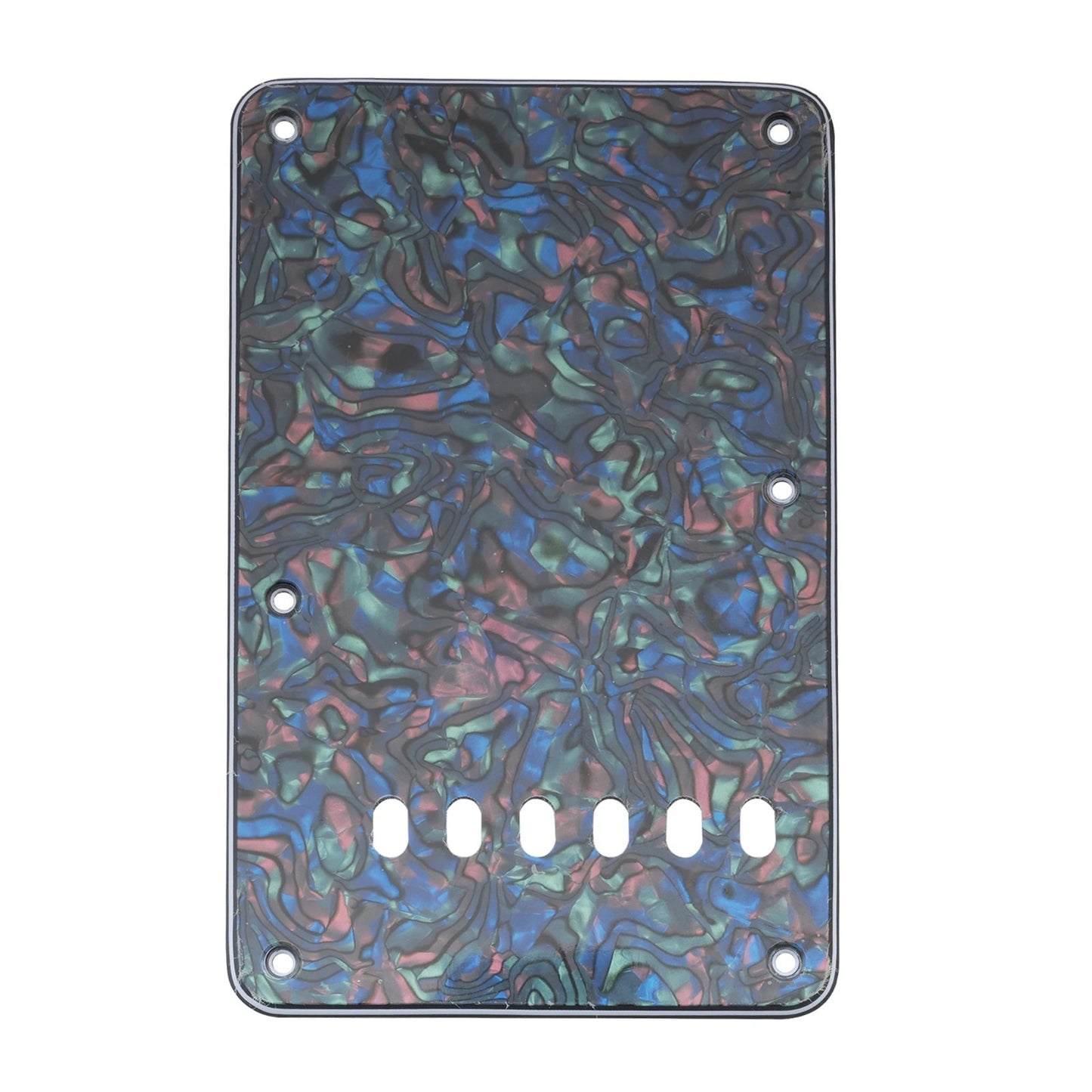 Abalone Pearl Guitar Back Plate Trem Cover Fit Stratocaster Strat