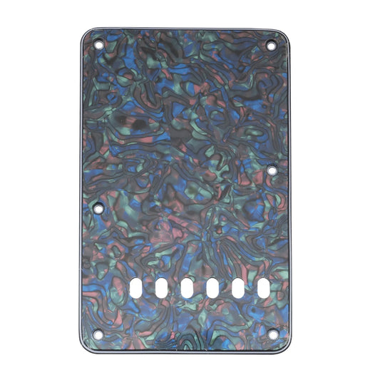 Abalone Pearl Guitar Back Plate Trem Cover Fit Stratocaster Strat