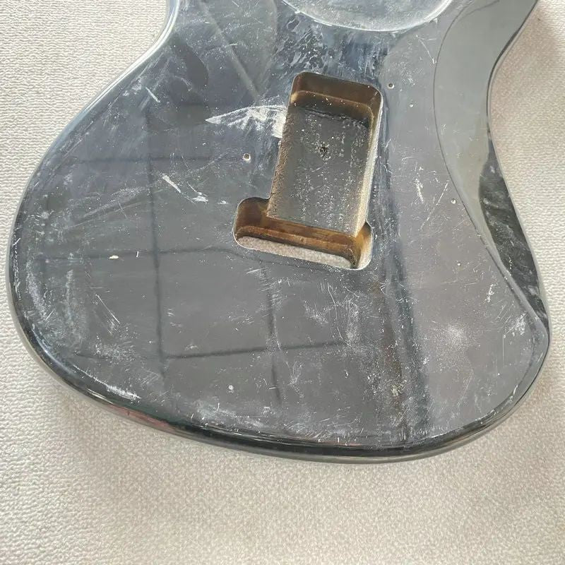 Black Basswood Guitar Guitar Body Fit Stratocaster Strat