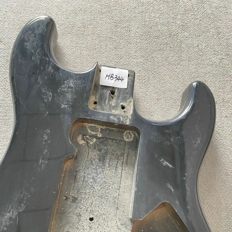 Black Basswood Guitar Guitar Body Fit Stratocaster Strat