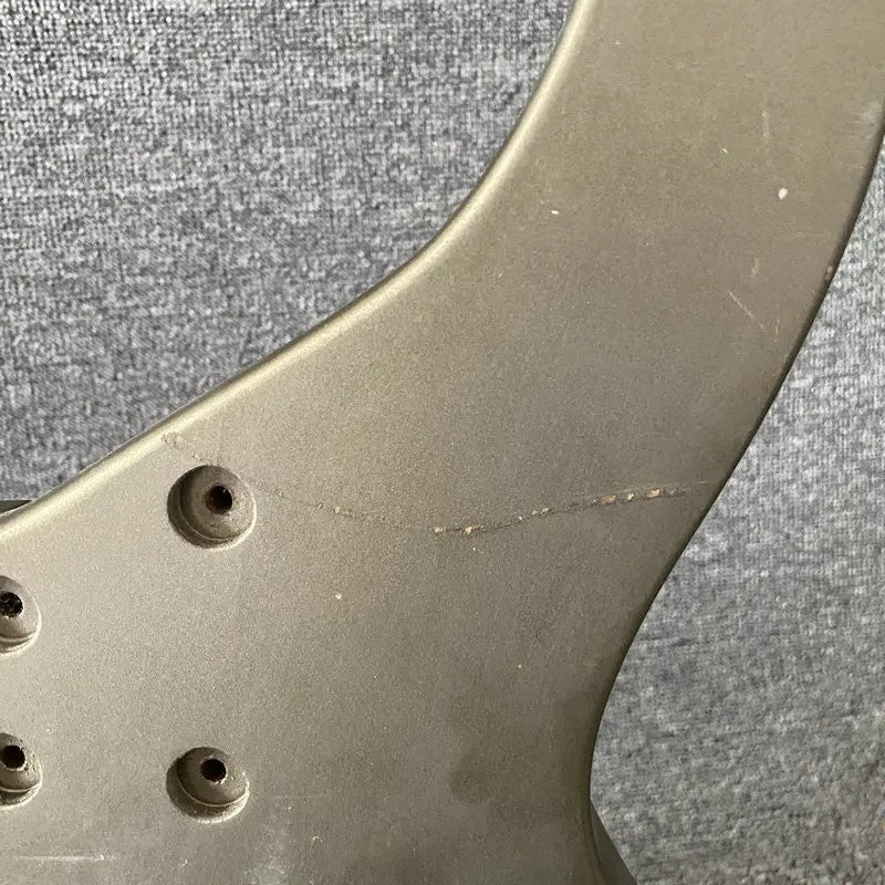 Solid Basswood Metallic Finish Bass Guitar Body