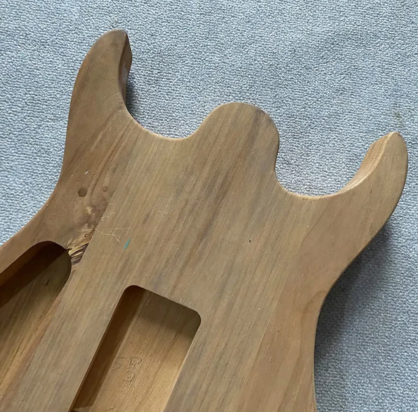 Double Cutaway Guitar DIY Project Body