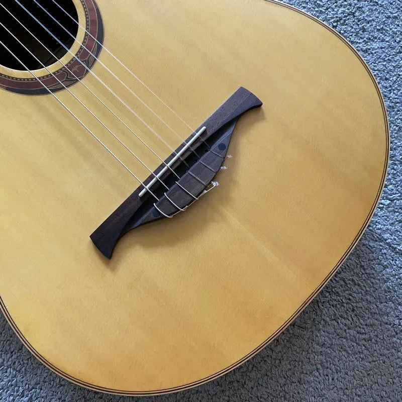 LAG 39 Inch Classical Guitar, Spruce Wood Top Body, Mahogany Neck and