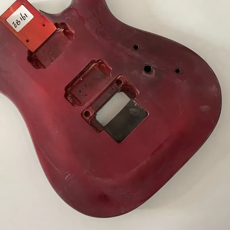 Red HH Double Cutaway Guitar Basswood Body