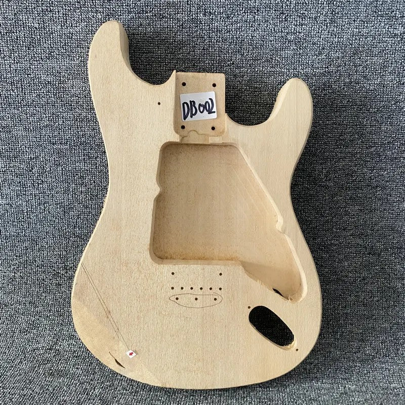 Mini Electric Guitar DIY Project Unfinished Basswood Body