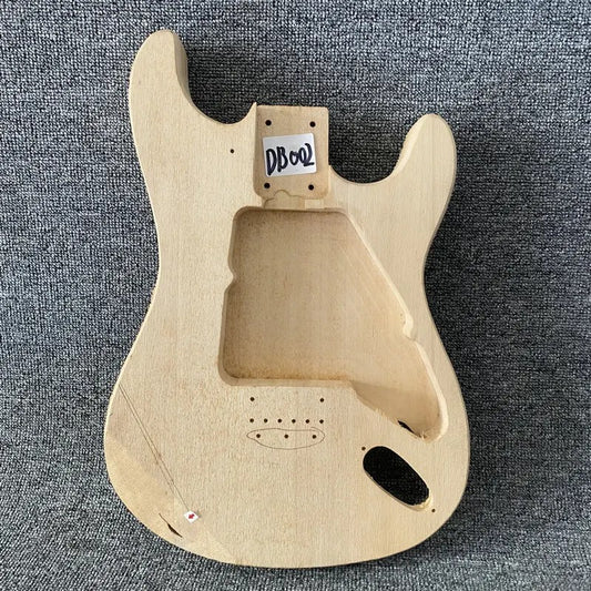Mini Electric Guitar DIY Project Unfinished Basswood Body