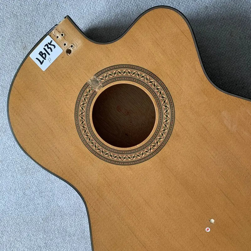 39" Folk Acoustic Guitar Mahogany Body DIY Project
