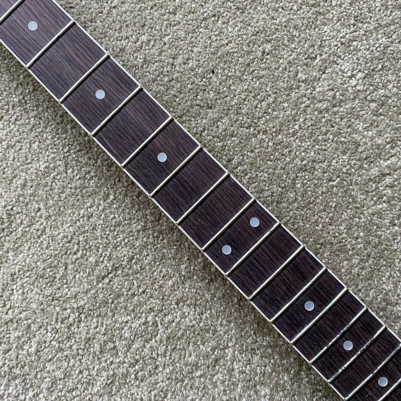 Maple Wood 4 String Electric Bass Neck, Rosewood Fingerboard 22 Frets