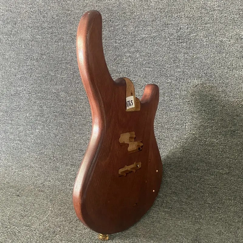 Mahogany Wood 4 String Electric Bass Body