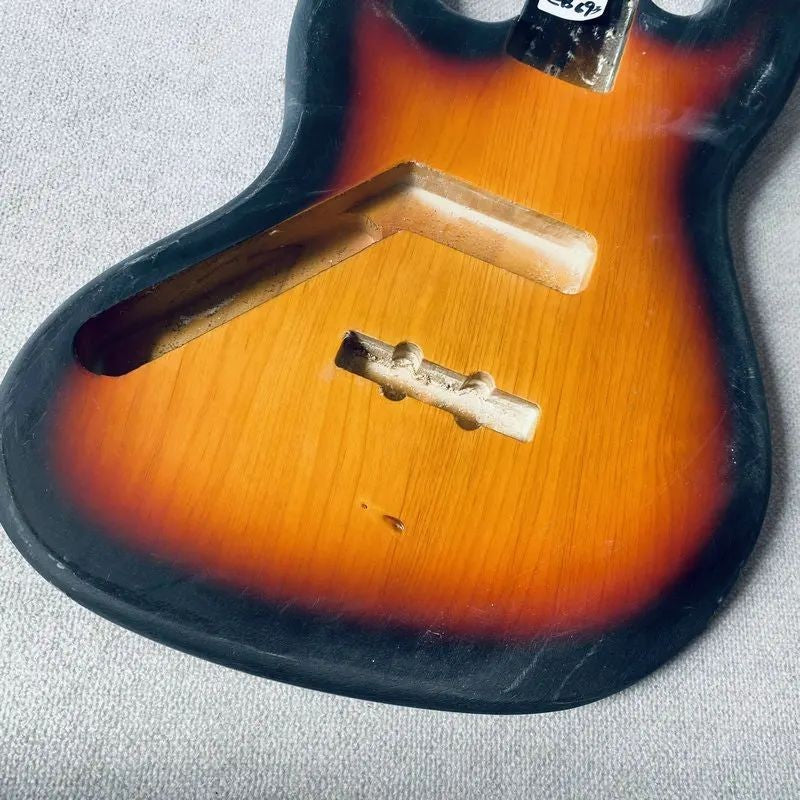 Left Hand Sunburst 4 String Jazz Bass Basswood Body