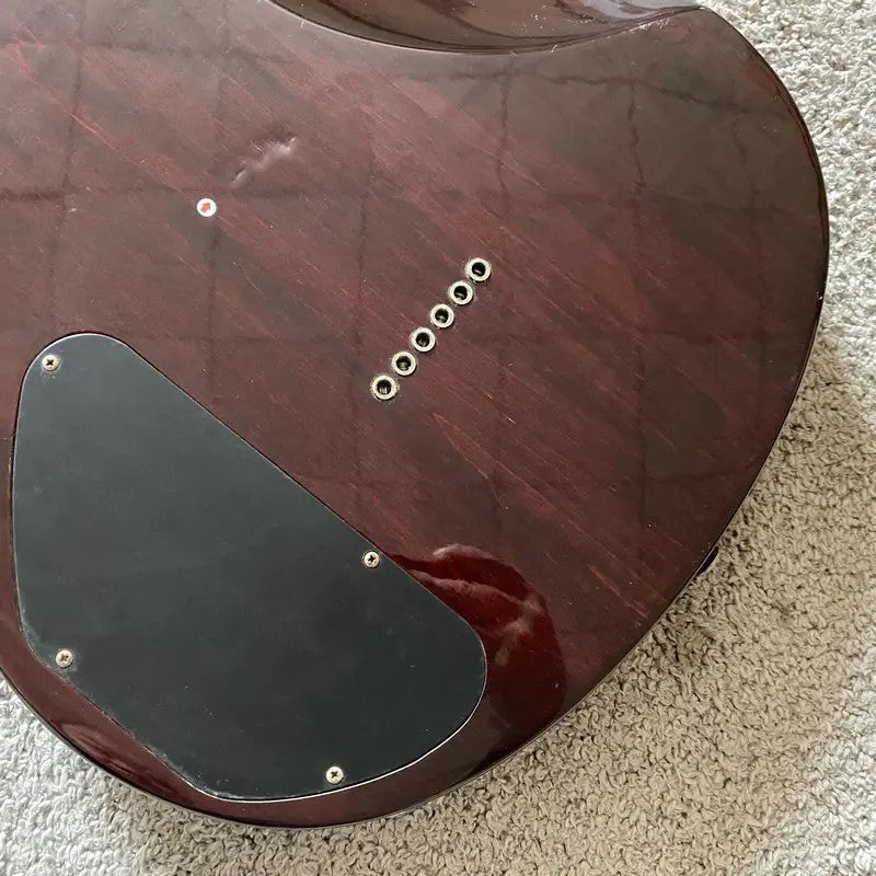 Washburn Brown Electric Guitar, Mahogany Body, Maple Neck, Rosewood Fi