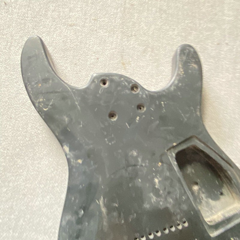 Black Left Handed 8 String Guitar Basswood Body