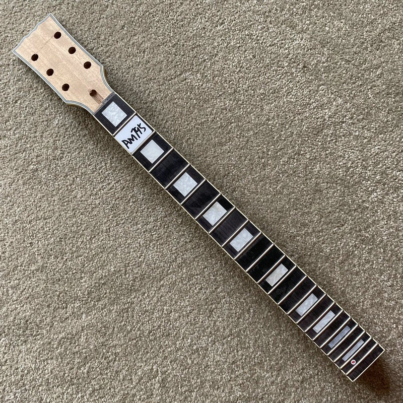 Maple Wood Electric Guitar Neck, Rosewood 22 Frets Fretboard Fit LP Le