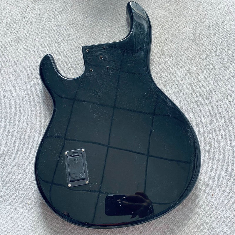 Black Basswood 5 String Bass Body Fit MusicMan
