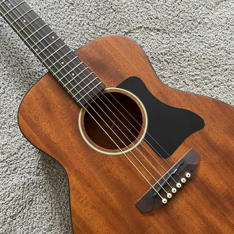 Harley Benton Acoustic Guitar Mahogany Body, Rosewood Fingerboard Neck