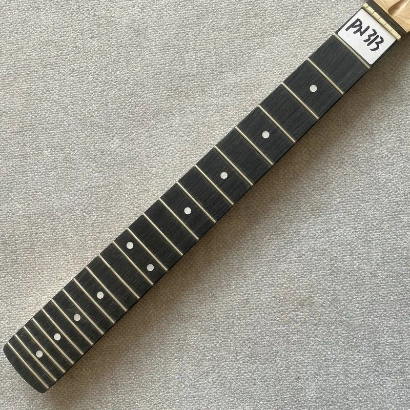 Short Scale Maple Wood Guitar Neck, Rosewood Fingerboard 22 Frets