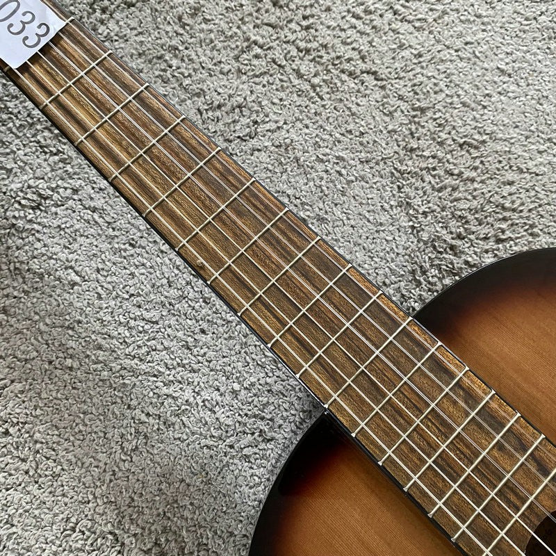 39 Inch Sunburst Classical Guitar, Spruce Top Body, Mahogany Neck