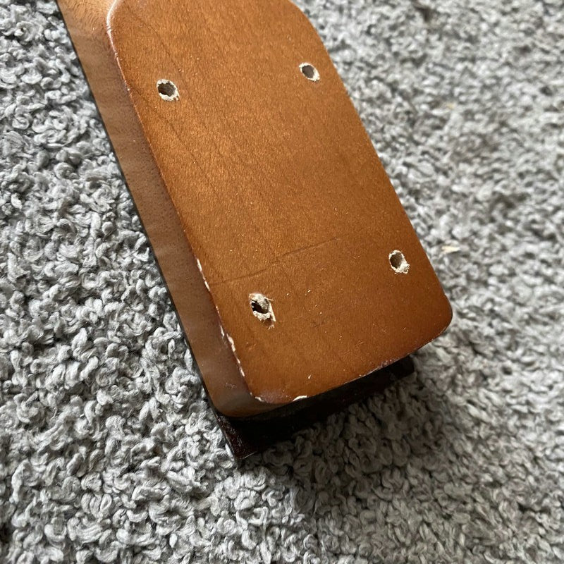 Dark Maple Electric Guitar Neck, Rosewood 22 Frets Fingerboard