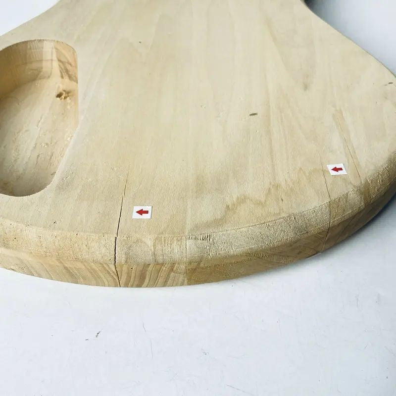 Unfinished Basswood Electric Bass Guitar Body DIY Project