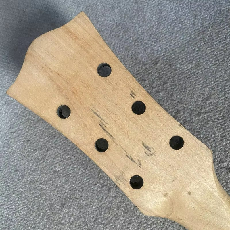 Black Maple Wood Electric Guitar Neck, Rosewood Fingerboard Fit Les Pa