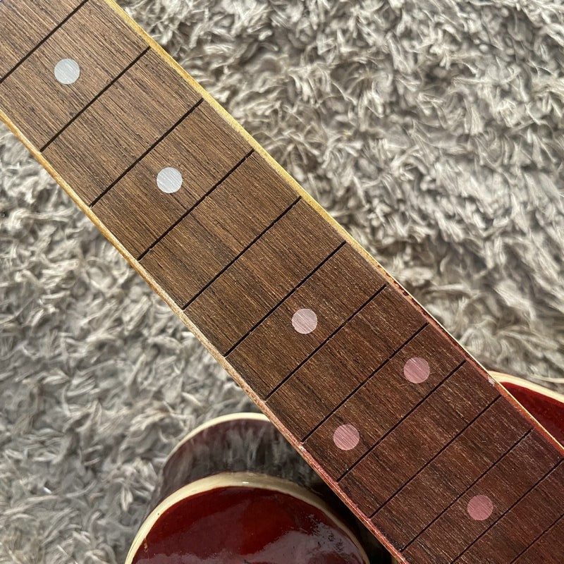 Cherry Burst Finish 8 String Mandolin, Spruce Top Body, Mahogany Neck