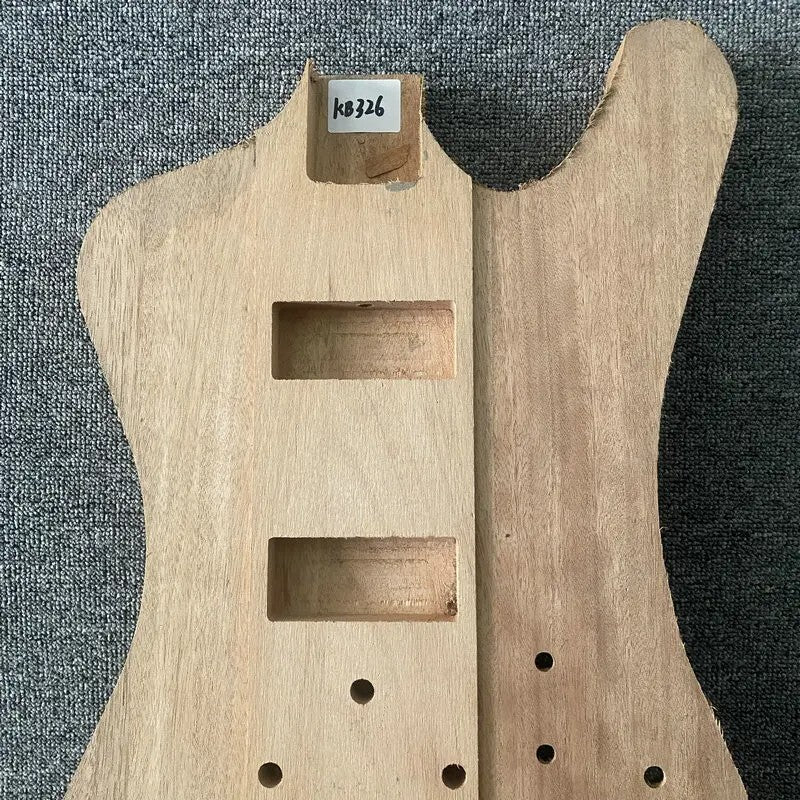 Unfinished Mahogany Wood 4 String Bass Body Fit Thunderbird Bass