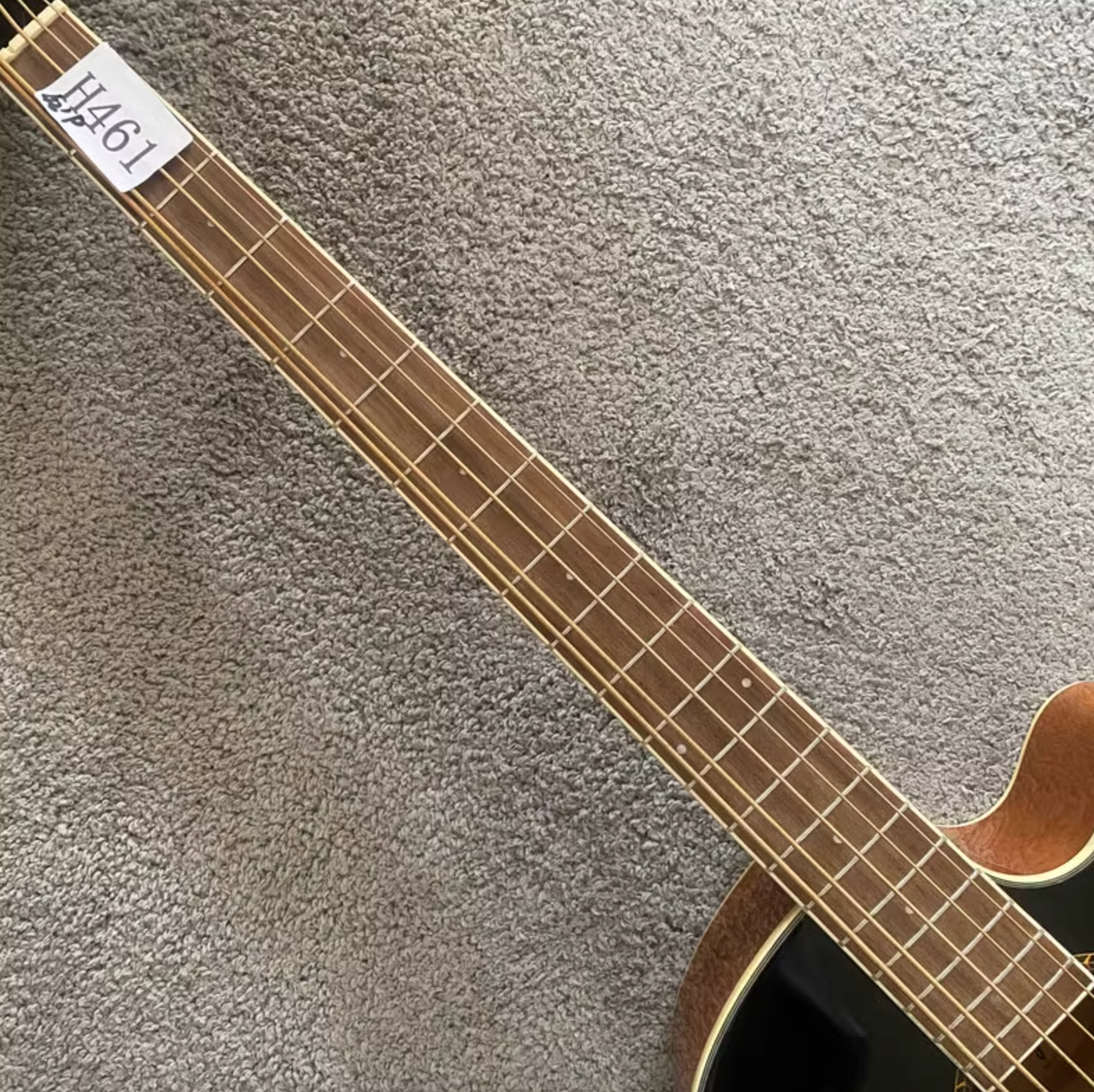 Tagima 5 String Acoustic Electric Bass, Spruce Mahogany Body, Rosewood