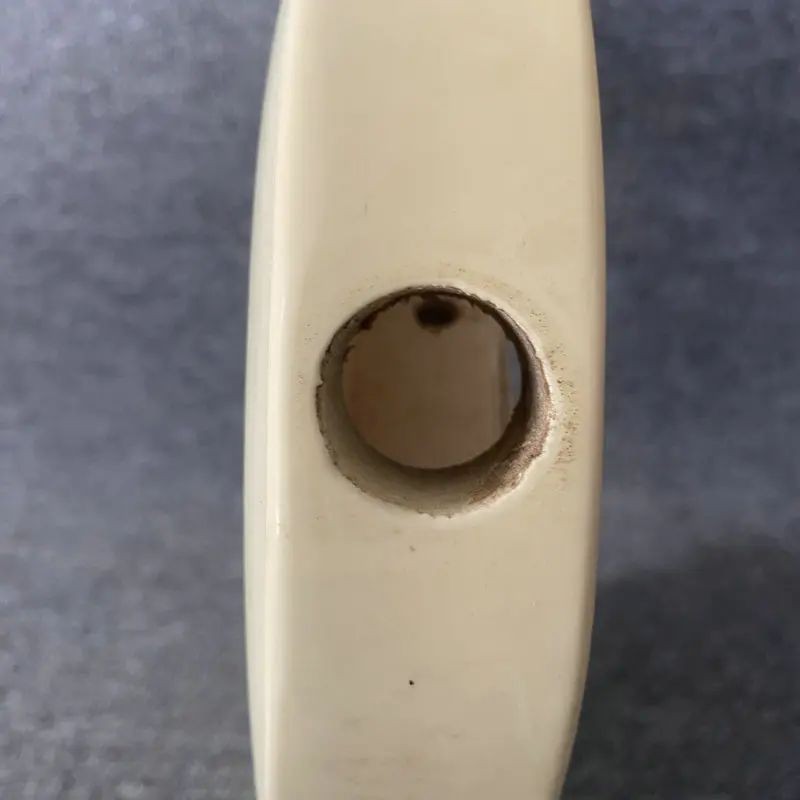 Cream White 4 String Bass Basswood Body