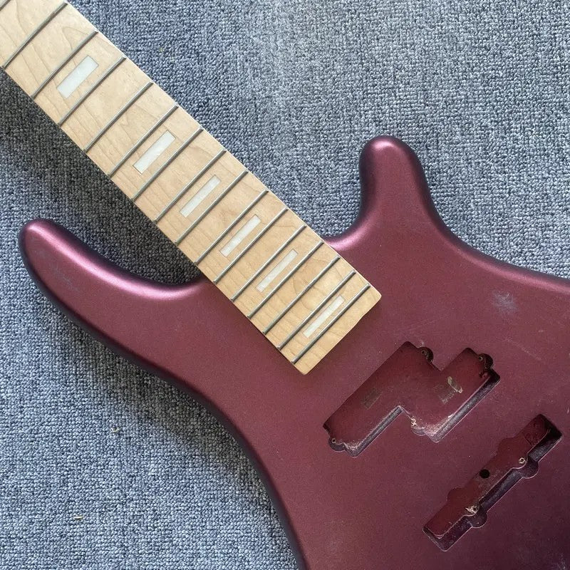 Tagima 5 String Bass Maple Neck with Red Basswood Body