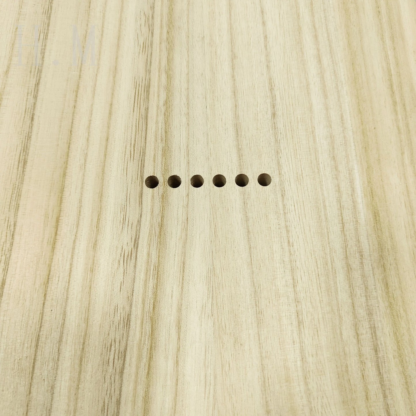 Poplar Wood Guitar Single Cut Body, String Through Bridge Fit Telecast