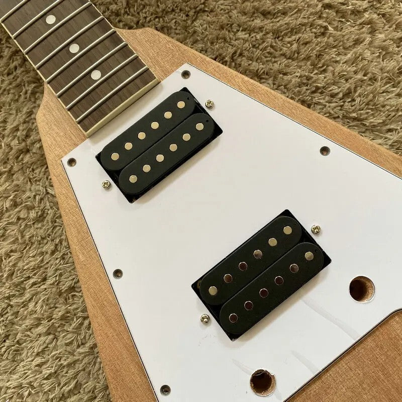 Guitar DIY Project, Mahogany Body, Maple Neck, Rosewood Fretboard Fit