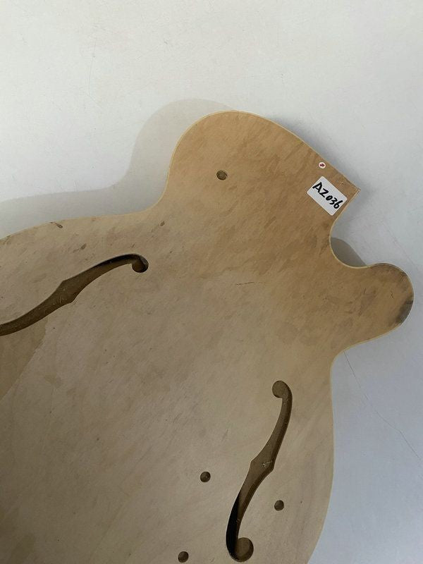 Single Cutaway Hollow Jazz Guitar Body DIY Project