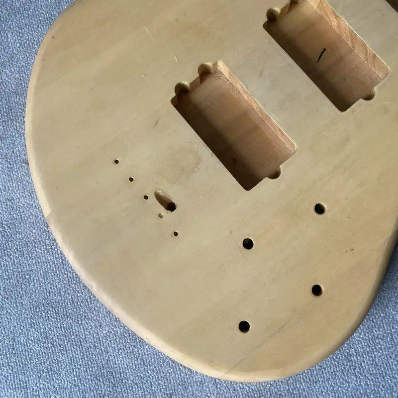 Solid Basswood 4 String Electric Bass Body