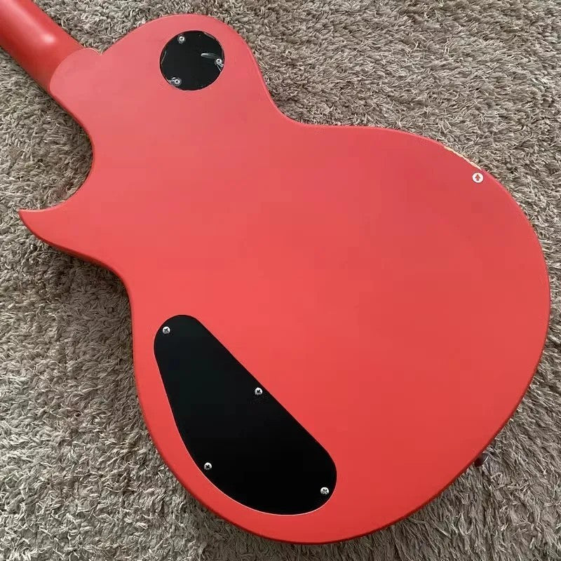 Xavier Red Single Cut Electric Guitar, Mahogany Body, Maple Neck