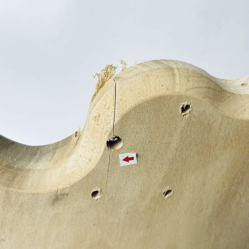 Unfinished Basswood Electric Bass Guitar Body DIY Project