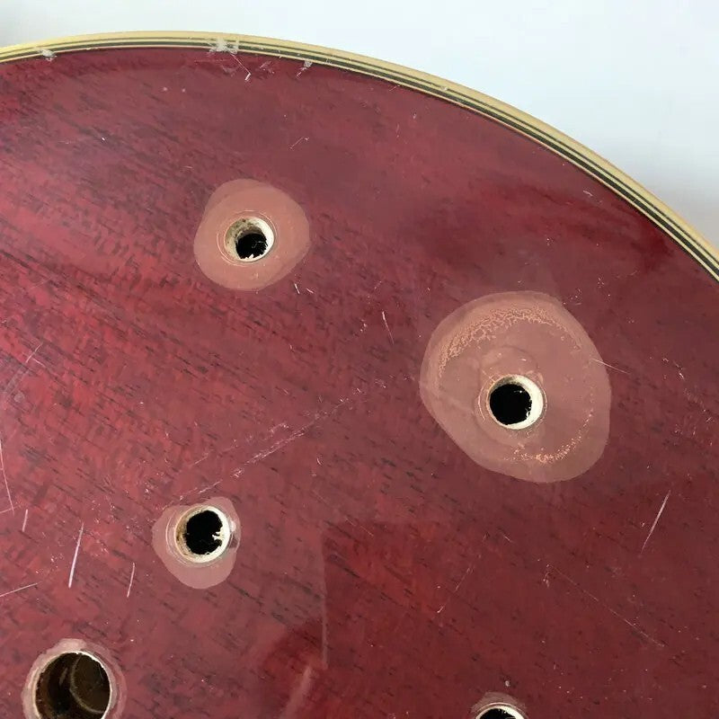 Red DIY Project Guitar Mahogany Body with Maple Neck, Rosewood Fingerb