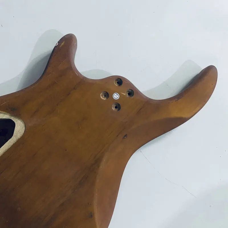 Brown DIY Project Electric Bass Basswood Body