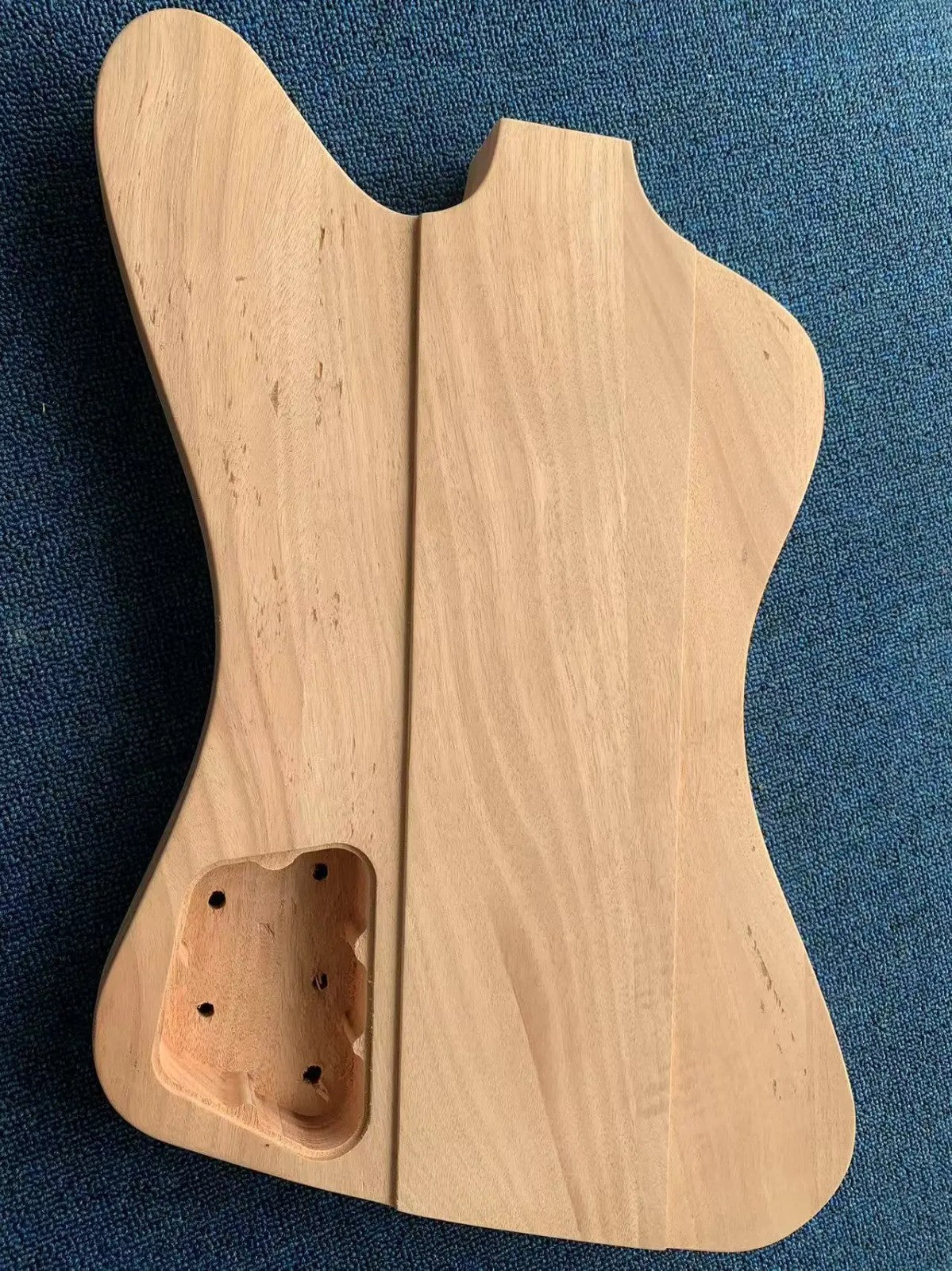 Unfinished DIY Project Firebird Guitar Kit - Mahogany Body and Neck