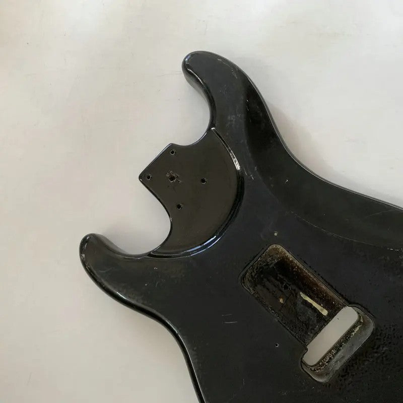 Black Basswood Guitar Body Fit Strat ST