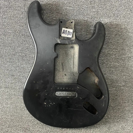 Matte Black Basswood Guitar Body Fit Strat Stratocaster