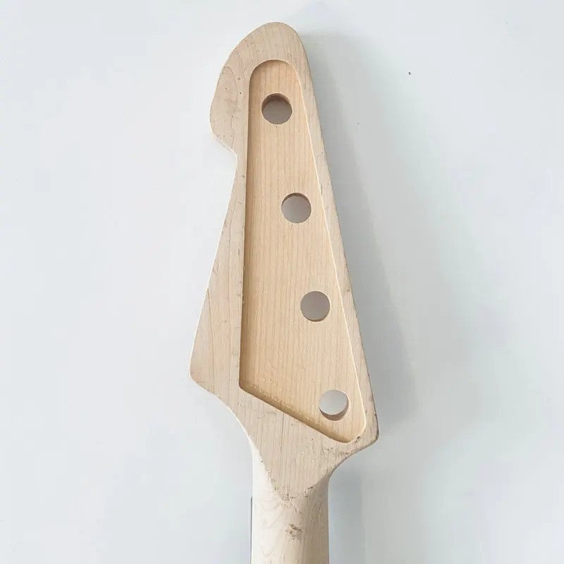 Maple Wood 4 String Electric Neck, Rosewood Fingerboard 20 Frets Fit P