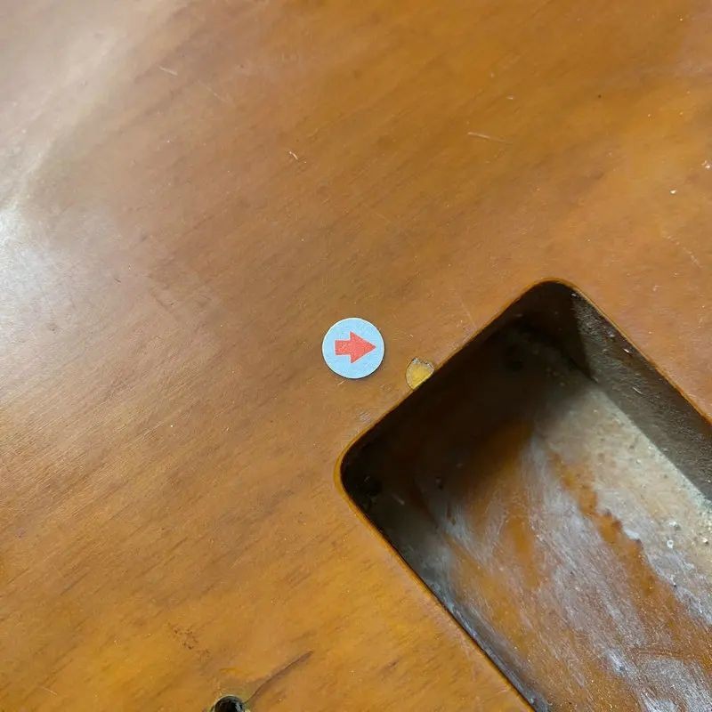 Mahogany Wood 4 String Bass Body DIY Project