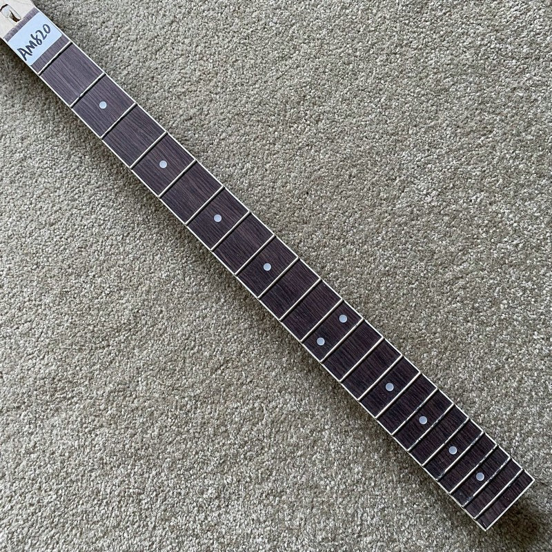 Maple Wood 4 String Electric Bass Neck, Rosewood Fingerboard 22 Frets