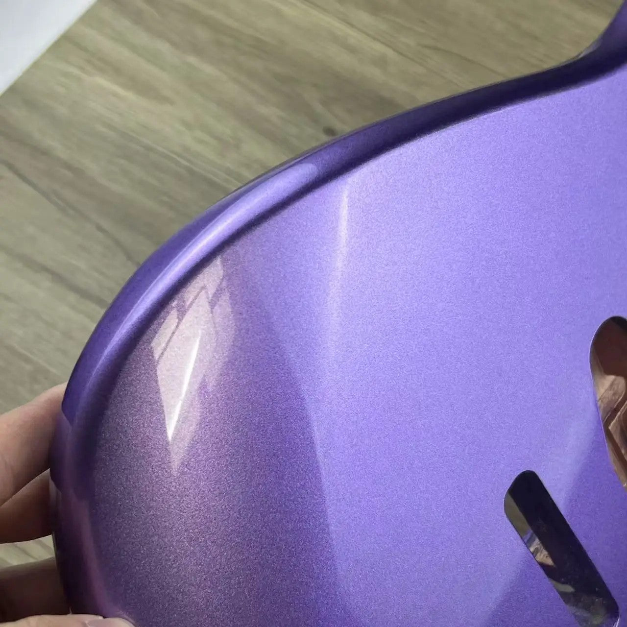 Metallic Purple Alder Wood Guitar Body Fit Stratocaster Strat